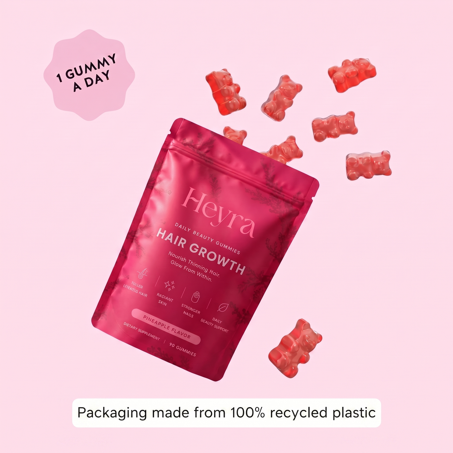 Heyra Hair Growth Gummies